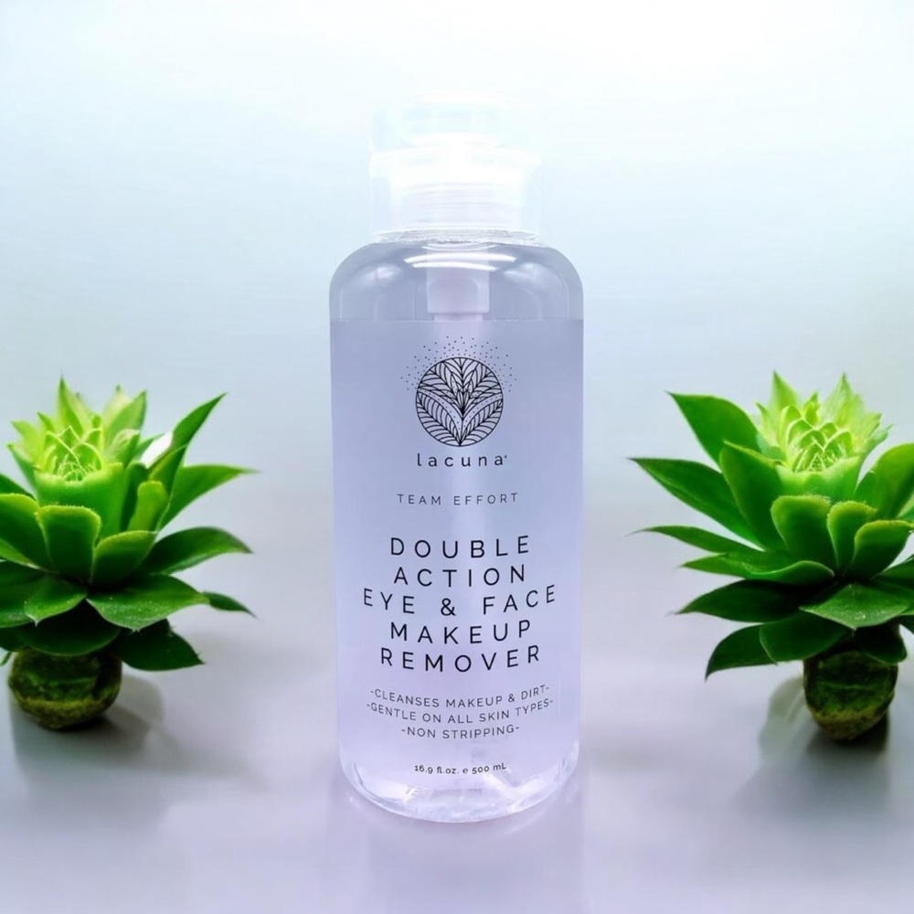 Lacuna Double Action Eye & Face Makeup Remover